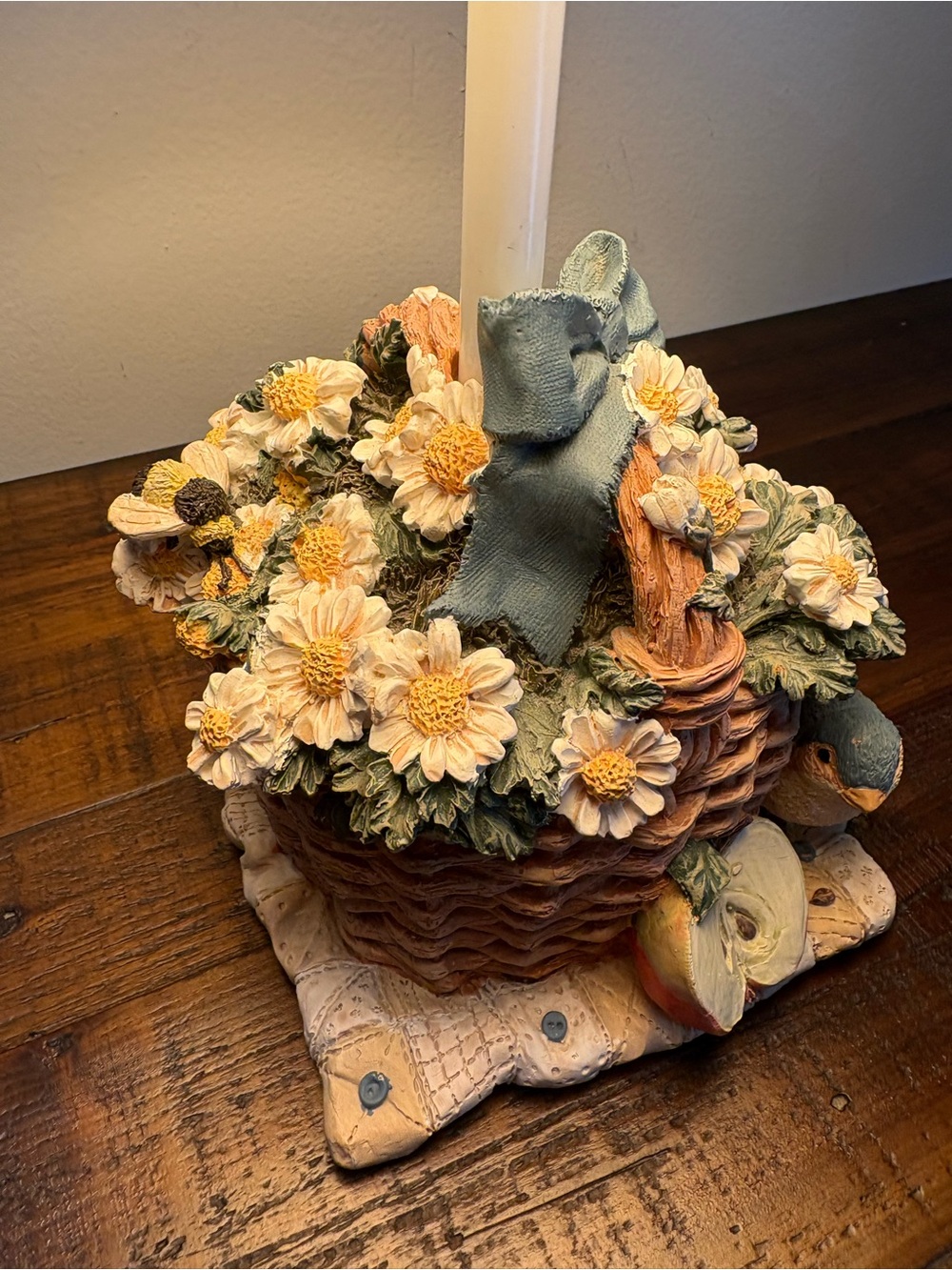 Figi Graphics Table Lamp Daisy Basket / Bird - Picture 6 of 13